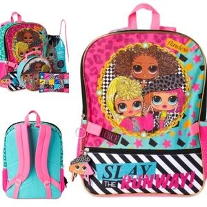 Lol Surprised Five Piece Backpack Set